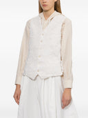 Comme Des Garcons floral bestickte Weste