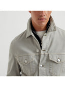 Brunello Cucinelli Denim-Baumwolljacke