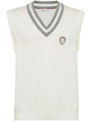 Brunello Cucinelli Logo-Baumwollweste