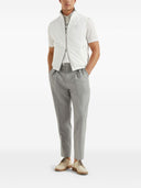 Brunello Cucinelli Logo-Baumwollweste