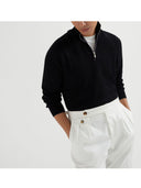 Brunello Cucinelli Cotton Turtle Neck Sweater