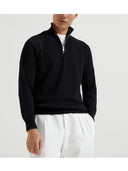 Brunello Cucinelli Cotton Turtle Neck Sweater