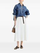 Brunello Cucinelli Denim Cotton Shirt
