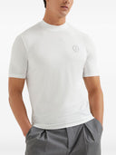 Brunello Cucinelli Logo Cotton T Shirt