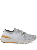 Brunello Cucinelli Cotton Knitted Sneakers