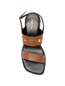 Sandali con tacco in pelle Sergio Rossi