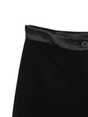 Emporio Armani Satin Trim Tapered Trousers
