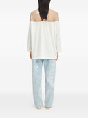 Mm6 Maison Margiela Logo Cotton T Shirt