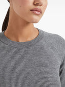 Brunello Cucinelli Cashmere Blend Crewneck Sweater