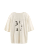 Saint Mxxxxxx Printed Cotton T Shirt