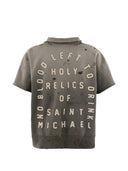 Saint Mxxxxxx Logo Cotton Polo Shirt