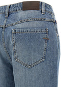 Brunello Cucinelli Straight Denim Cotton Jeans