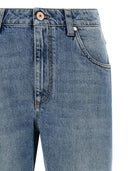 Brunello Cucinelli Straight Denim Cotton Jeans