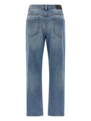 Brunello Cucinelli Straight Denim Cotton Jeans