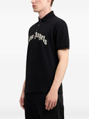 Poloshirt aus Baumwolle mit Palm Angels-Logo