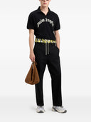 Poloshirt aus Baumwolle mit Palm Angels-Logo