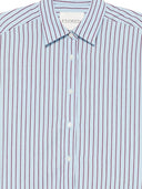 Camicia a righe chiusa