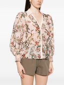 Alice + Olivia Charis bedruckte Bluse