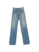 Saint Laurent Denim-Baumwoll-Schlagjeans