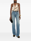 Saint Laurent Denim-Baumwoll-Schlagjeans