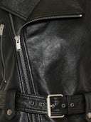 Saint Laurent Leder-Bikerweste