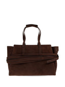 Moschino Tie Me Leather Handbag