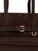 Moschino Tie Me Leather Handbag