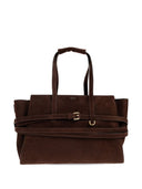 Moschino Tie Me Leather Handbag