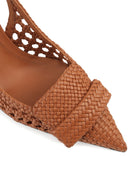 Sergio Rossi Slingback-Pumps aus Leder