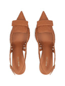 Sergio Rossi Slingback-Pumps aus Leder