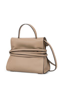 Kleine Lederhandtasche „Tie Me“ von Moschino