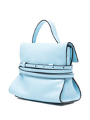 Moschino Tie Me Small Leather Handbag