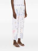 Relax Re Lux bestickte Baumwollhose