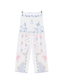 Relax Re Lux bestickte Baumwollhose