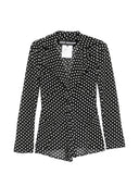Junya Watanabe Polka Dot Ruffled Jacket