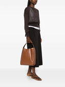 Jil Sander Pivot Leder-Einkaufstasche