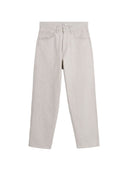 Jeans in denim a gamba larga Auralee