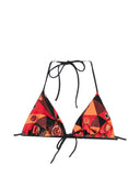 Top bikini a triangolo Pucci