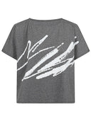 Moyuru Printed Cotton T Shirt