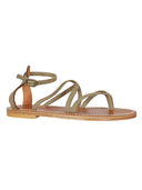 Sandalias de cuero Epicure de K Jacques St Tropez