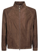 Veste en cuir Brunello Cucinelli