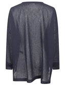 Mizuiro Pullover mit Rundhalsausschnitt