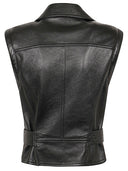 Saint Laurent Leder-Bikerweste