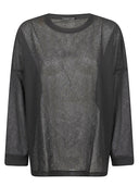 Mizuiro Pullover mit Rundhalsausschnitt