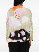 Daniela Gregis bedruckte Baumwollbluse