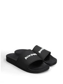 Pool-Slides mit Logo von Palm Angels