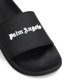 Pool-Slides mit Logo von Palm Angels