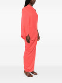 Cortana Delore Silk Long Dress