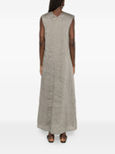 Cortana Aria Langes Leinenkleid