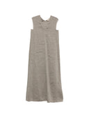 Cortana Aria Langes Leinenkleid